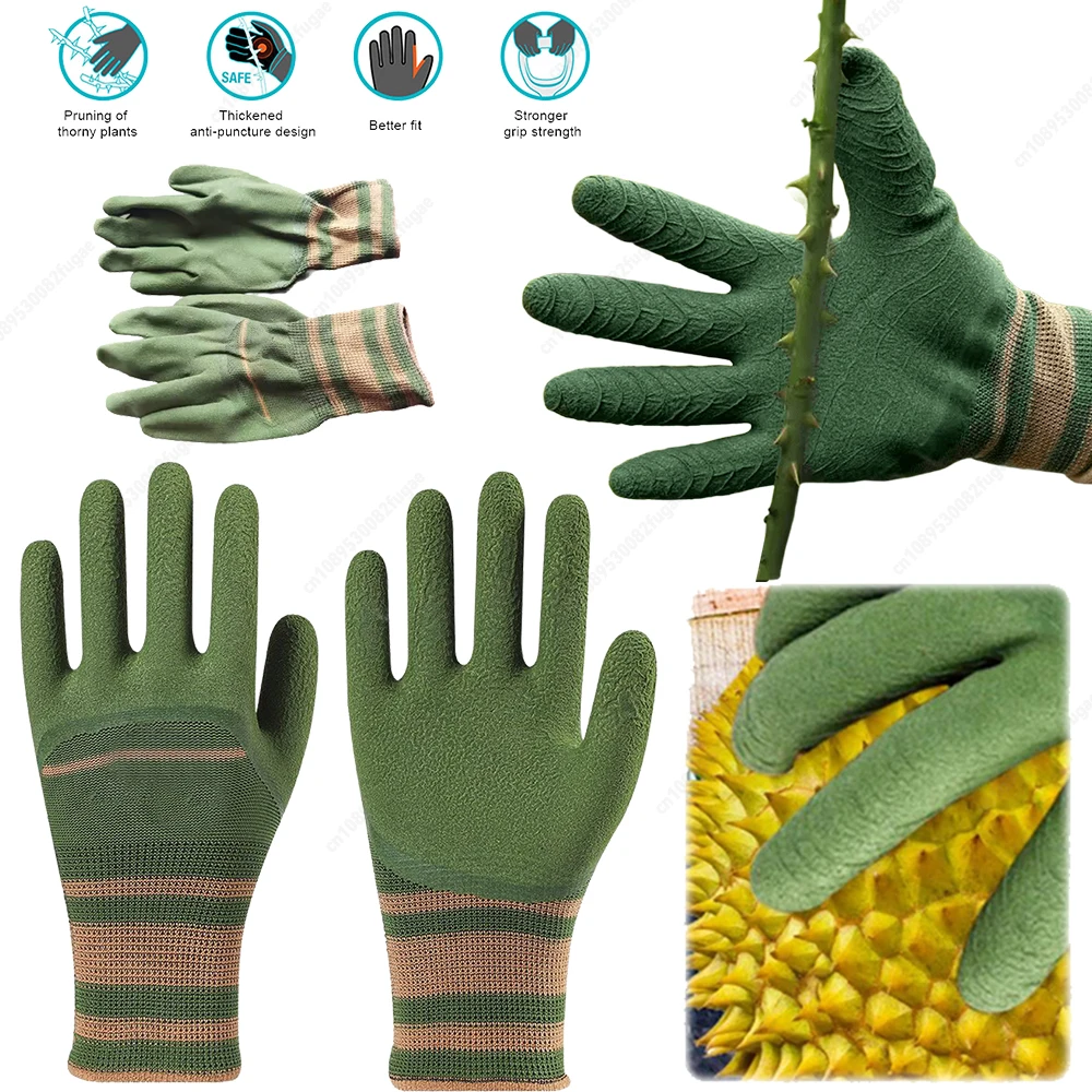 Gardening Gloves Thorn Proof Rose Pruning Garden Glove Breathable Protection Glove Waterproof Work Garden Gloves for Women/Men