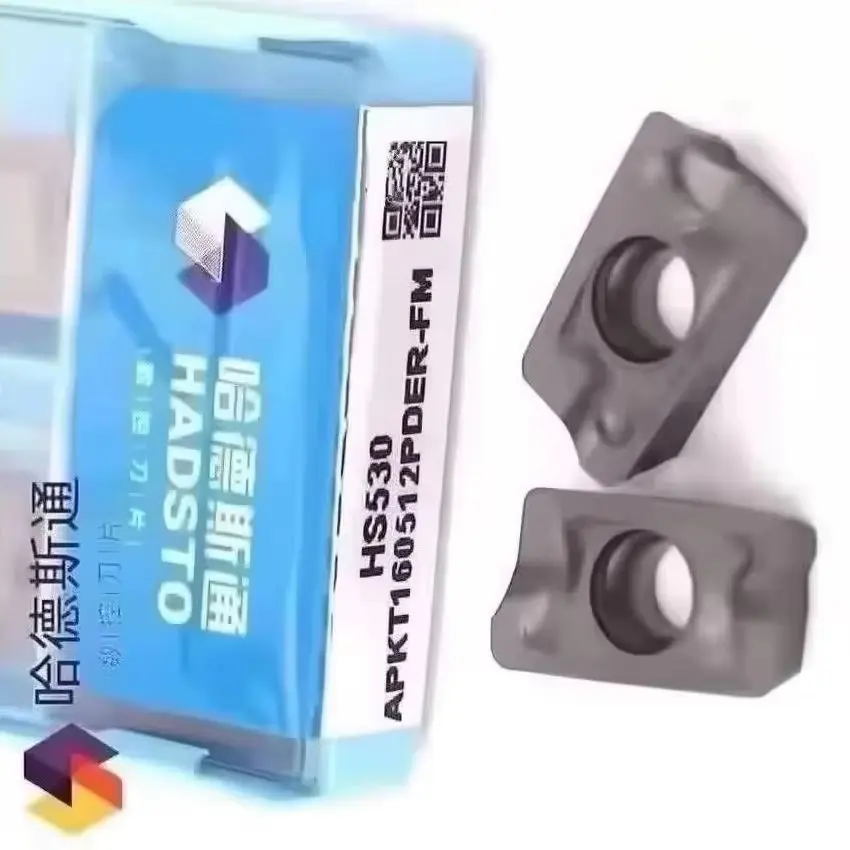 

APKT160512PDER-FM HS530 APKT160512PDER HADSTO CNC blade carbide inserts Milling inserts 10pcs/box
