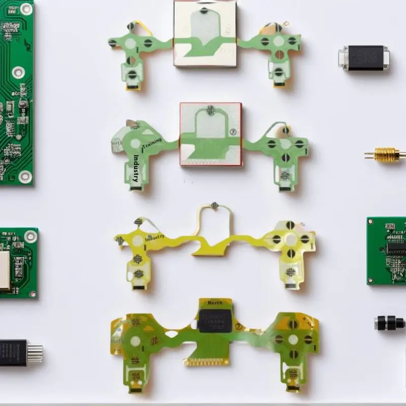 قطعة بديلة من افعل ذلك بنفسك لوحدة تحكم Sony PS4 2.0؛ قطعة واحدة من ملحقات وحدة التحكم في الألعاب، كابل مرن مع لوحة مفاتيح دائرة PCB