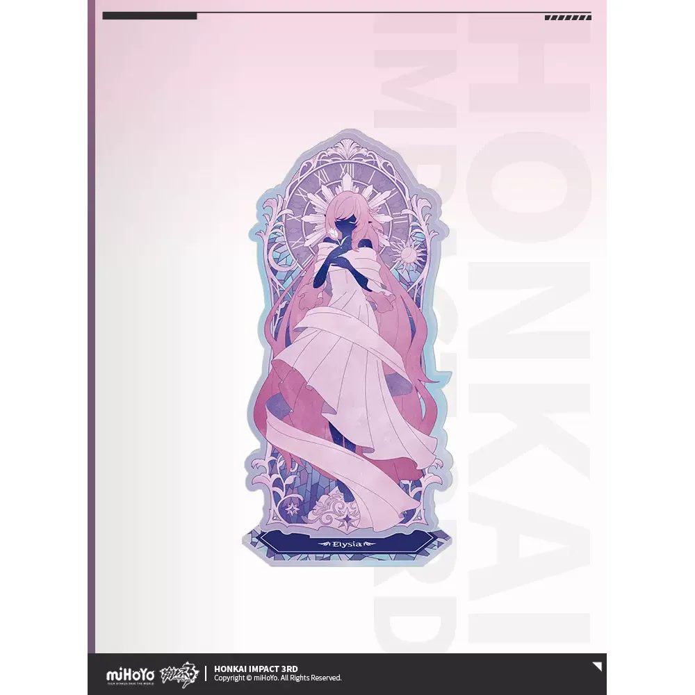 Sunsyea Honkai Impact 3rd Official Merch miHoYo Original miHoYo Original Authentic Theme Series Elysia Acrylic Stand