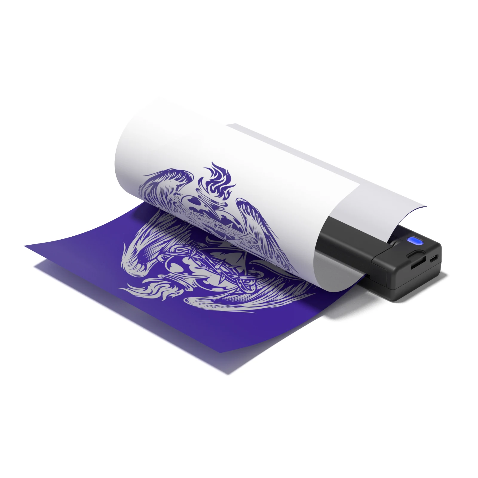 ORICO Wireless Tattoo Stencil Printer Thermal Copier Machine - Compatible with Smartphone & PC for Tattoo Design Transfer