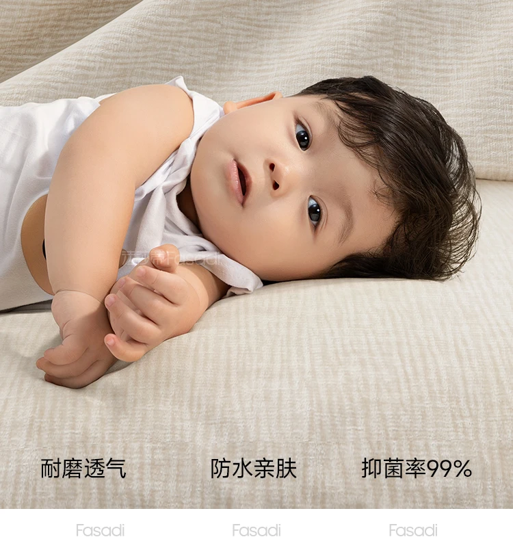 Customizable electric sofa bed pull point soft bag fabric living room cream folding telescopic zero against the wall function