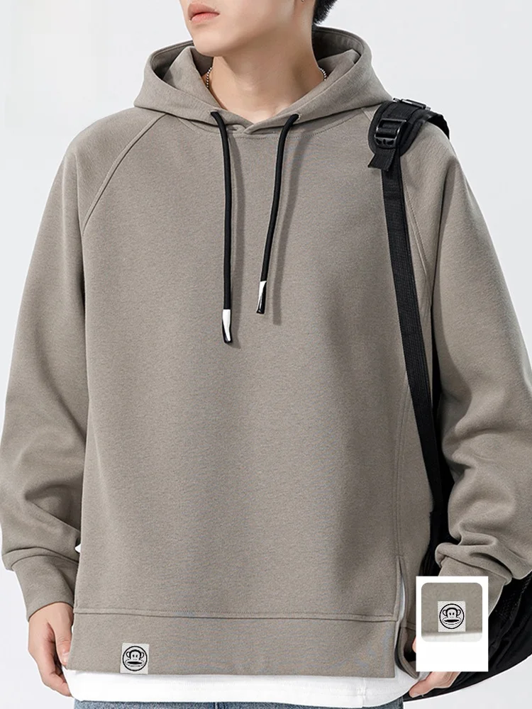 

Мужская толстовка Paul Frank Monkey Hoodie, весенне-осенняя, свободного кроя, плотная, в американском стиле, повседневная, из смеси хлопка и полиэстера