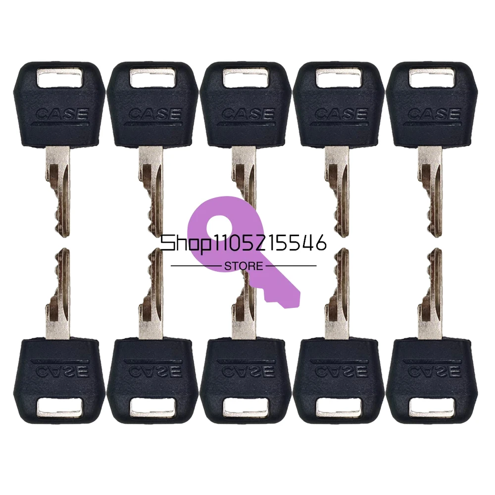 20/10/5/1pcs for Case Skid Loader Keys D250 Start Key CASE Case Sweeper Ignition Key New