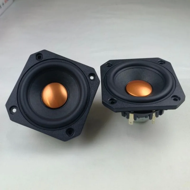 SOTAMIA 2Pcs 3 Inch Full Range Speaker 8 Ohm 25W Desktop Surround Loudspeaker 25 Core Three-way Midrange Car Center Speaker