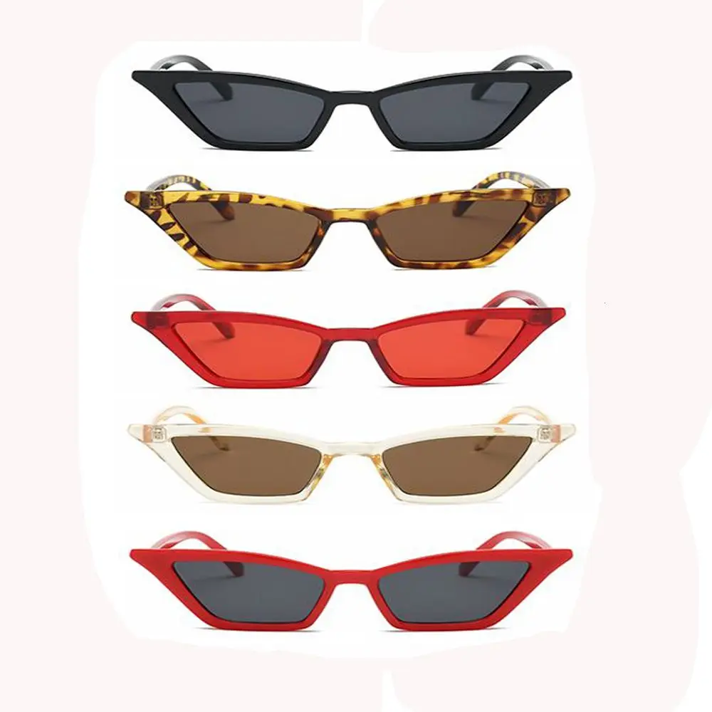 

2025 New Vintage Cat Eye Women Sunglasses Fashion Small Frame Sun Protection UV400 Sun Glasses Shades Street Eyewear Outdoor