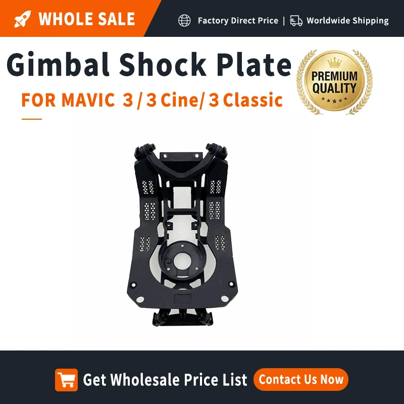 Wholesale For DJI Mavic 3/3Cine/3Classic Replacement Gimbal Shock Plate - Anti-Vibration Rubber Damper Bracket for Repair Shop