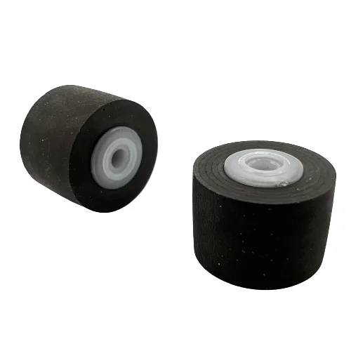 1 pz 5. 5 puleggia in gomma con rullo a pizzico per registratore a nastro Audio aziona i componenti del lettore Stereo Walkman a cassetta