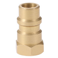 1pc R12 R22 R502 Screw to R134A Fast Conversion Adapter Valve 1/4\