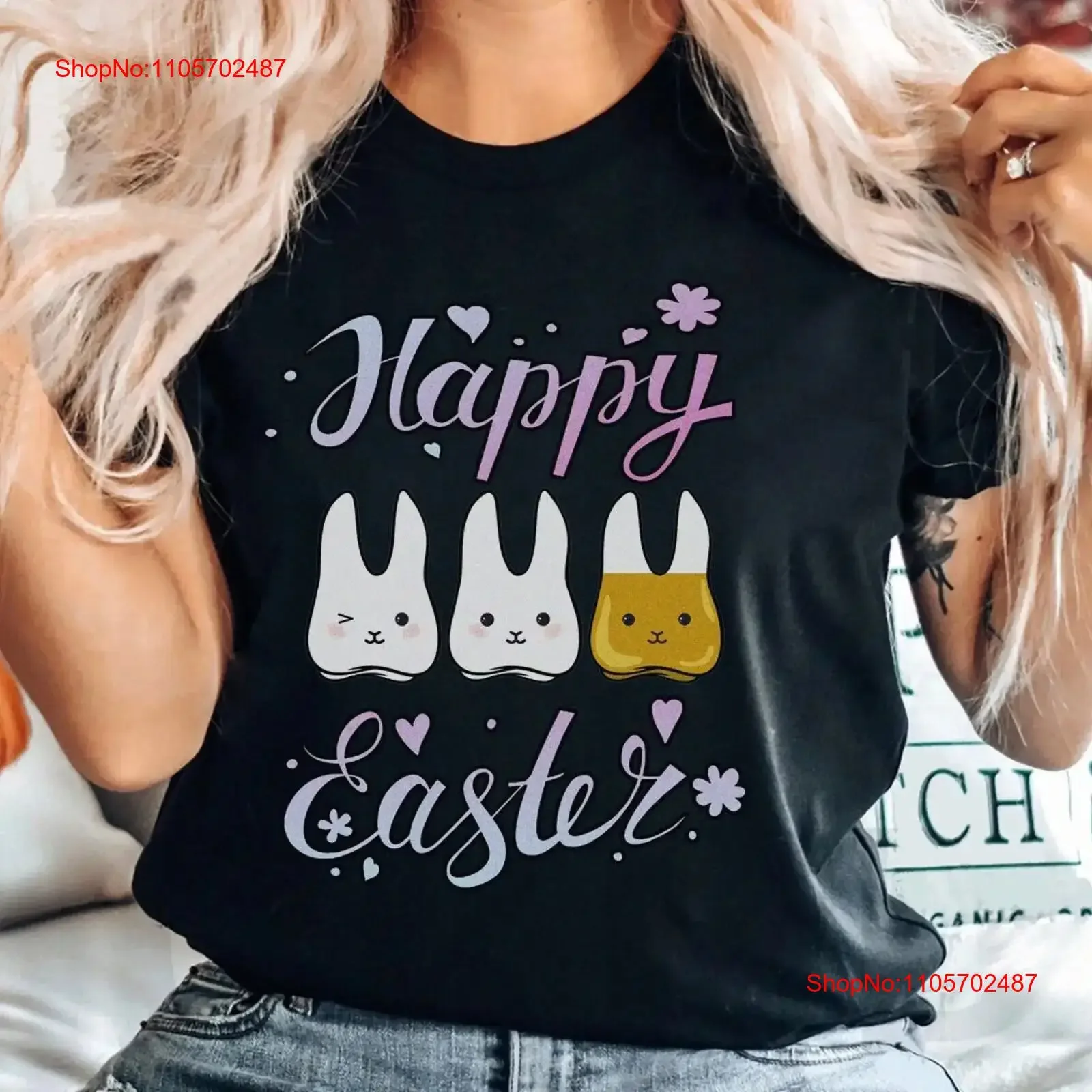 Happy Easter Dental T Shirt Cute Bunny Shirtth Tooth Hygienist Dentist Crew Squad Life vintage Washed designer clothes