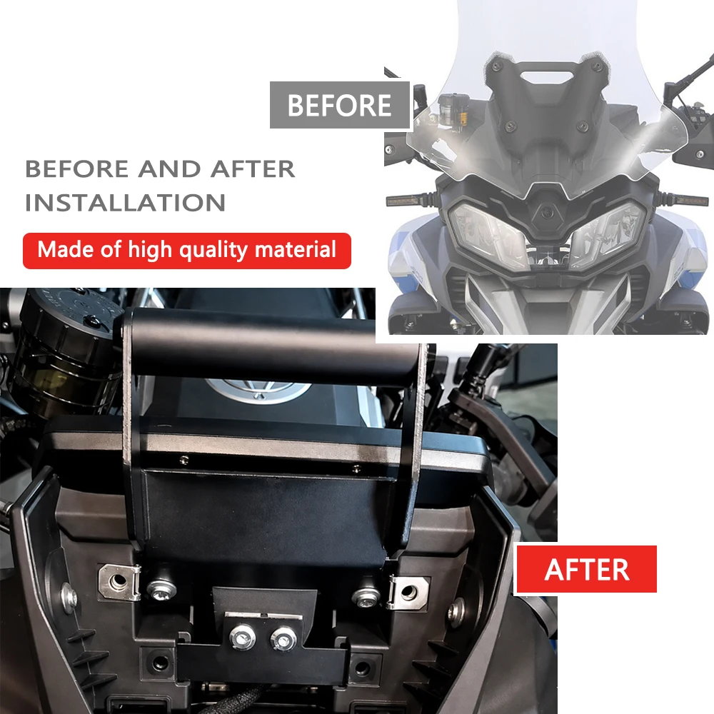 For Voge Valico DSX900 900DSX DS900X DSX 900 DS900 DS 900 X 2024-2025 Motorcycle GPS Phone Navigation Bracket Holder Mount Stand
