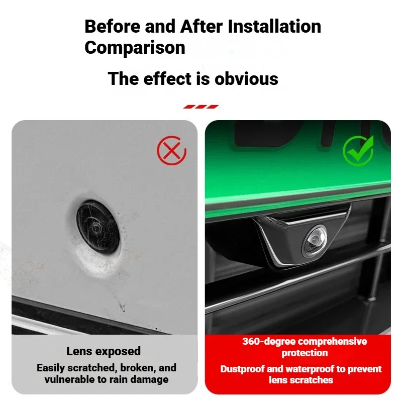 360 car camera protective cover, waterproof and dustproof protective cover, car  bicycle trailer outdoor accessories
