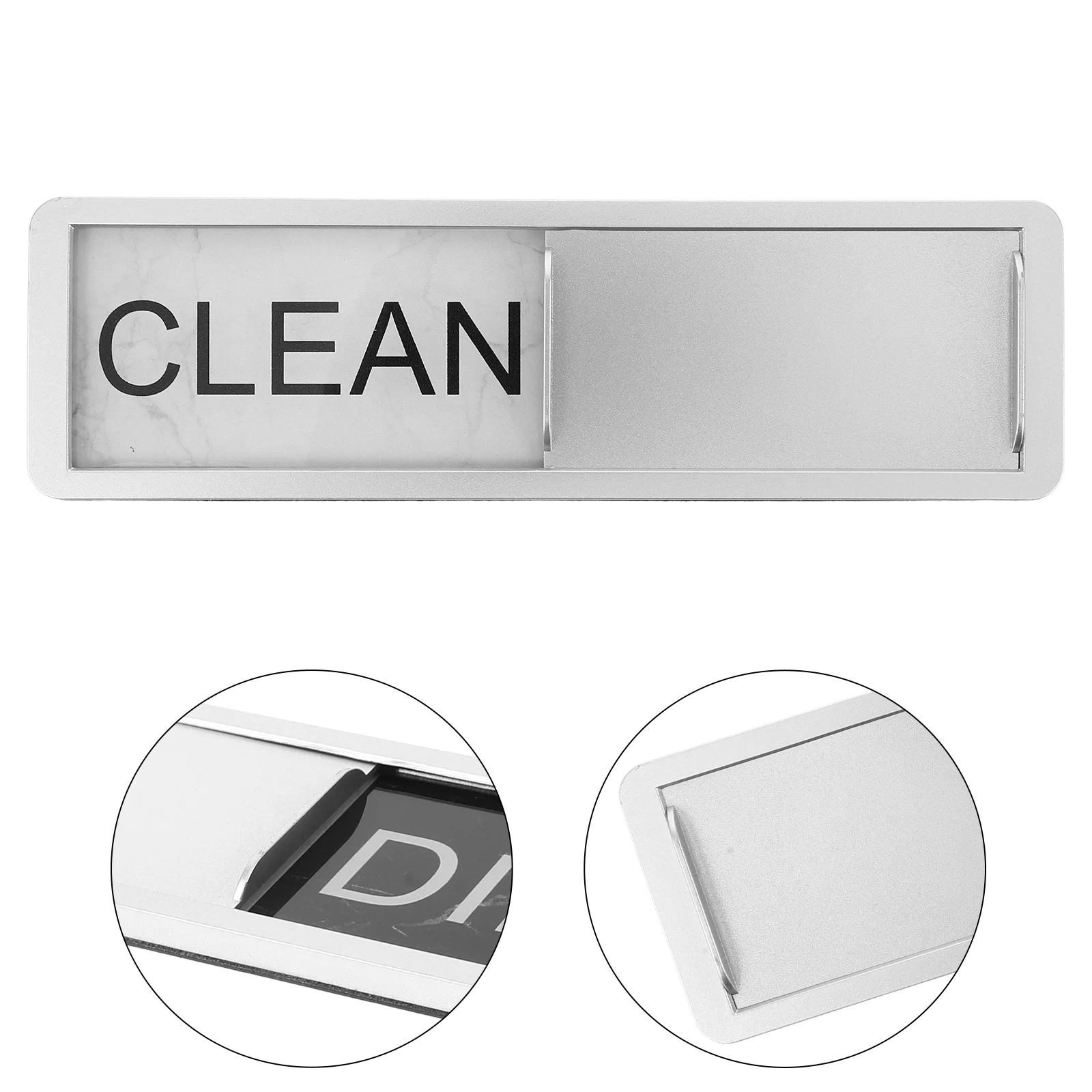 Dishwasher Tiles Dry Erase Board Clear Magnets Clean Dirty and for Magnetic Sign Washing Machine