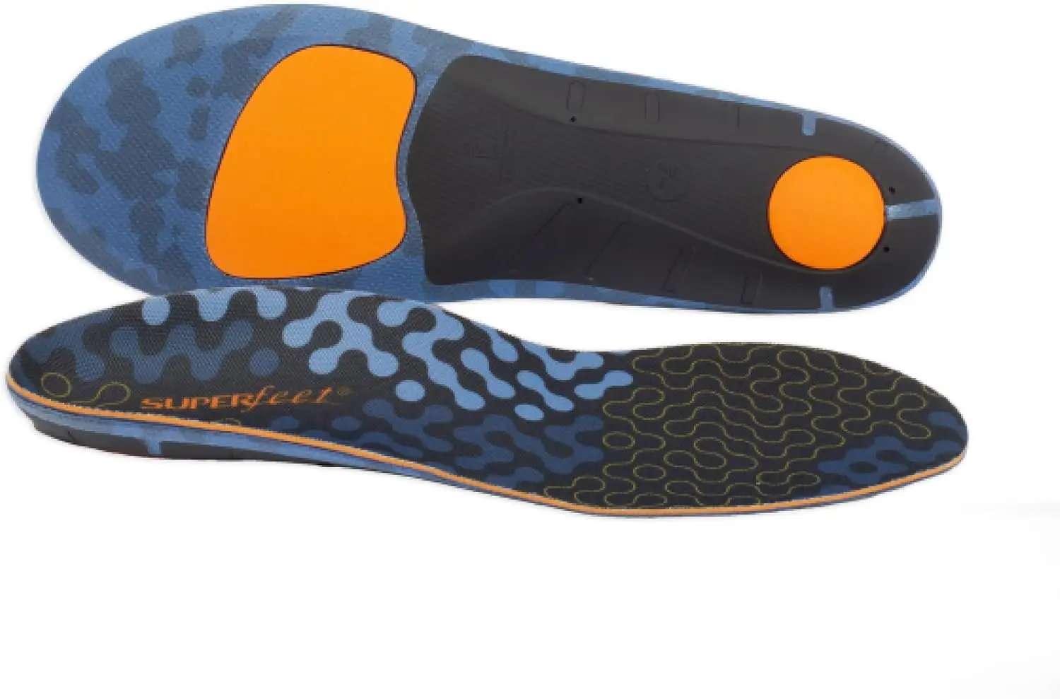 Cushioned Running Insoles with Medium Arch Support & Adaptive Comfort - for Runners, Athletic Shoes