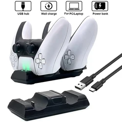 High Speed Charger For PS5 Controller Dual Charging Dock Station for Playstation 5 Wireless Gamepad Game Accessories