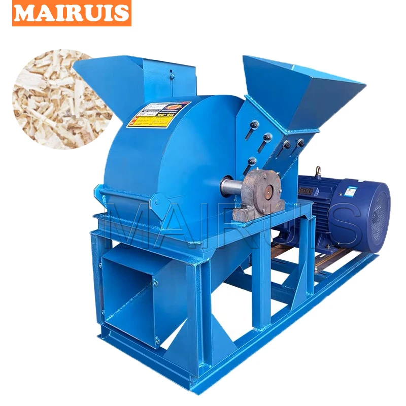 

420 Model Commercial Electric Wood Branch Crushing Machine Waste Wood Material Crusher Equipment Timber Crushing Shredder