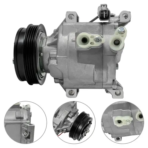 Air Conditioning Compressor for 2000 2001 2002 2003 2004 2005 Toyota Echo 1 5L High Efficiency Cooling Replacement AC Compressor