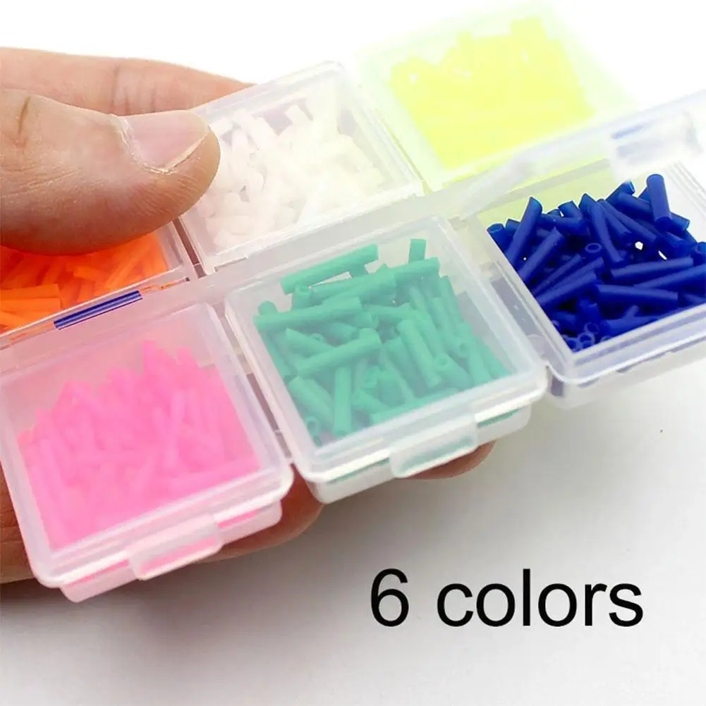 1 Box Assorted Pole Floats Color Silicone Tube Set Carp Tackle Accessories Fishing Carp Gadgets Fishing N3B8