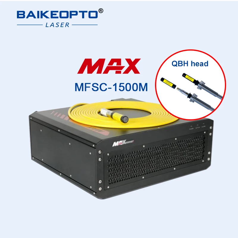 MAX 1500W continuous laser 3 in 1 Fiber Laser Source   welding  Cleaning laser Cutting Machine  welder cutter cleaner tools