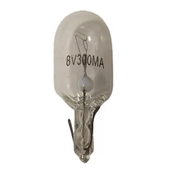10 nuove lampadine a filamento per lampada a cuneo T10 a incandescenza 8V 300mA Fit PIONEER SX-580 SX-950 Kenwood KR-3090 e altri ricevitori Stereo