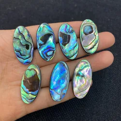 Trendy Marquise Shape Natural Abalone Shell Cabochon Beads 15x30mm Ring Face for DIY Making Fashion Rings Jewelry Accessories