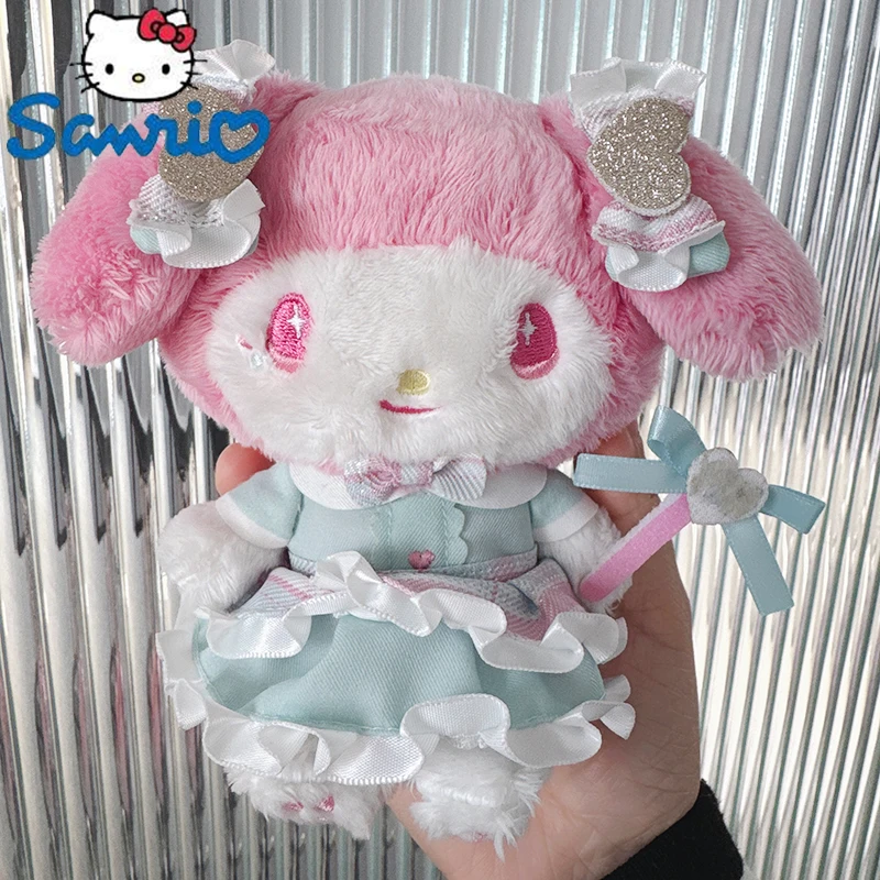 

Original Sanrio Vitality Little Idol Series Plush Toys Hello Kitty Cinnamoroll Kuromi My Melody Pochacco Stuffed Plushine Anime