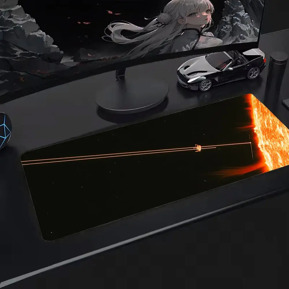 

Super Space Art Mouse Pad Oversized Mouse Mat, Extended Gaming Surface, Non-Slip Backing, Perfect for Desk Use