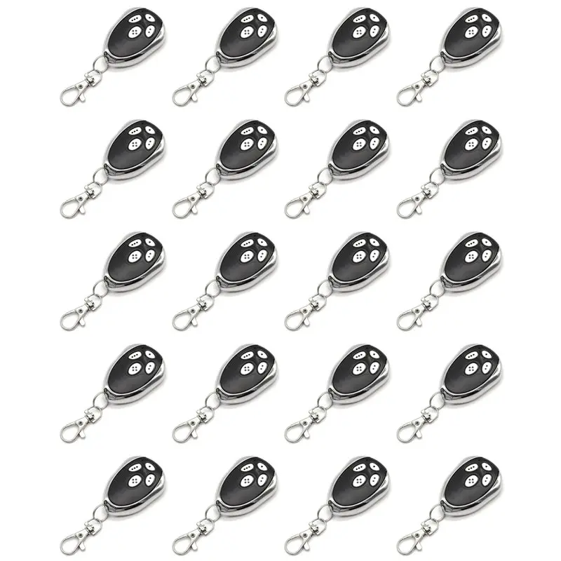 

【HOME TOOL】20X Compatible Alutech AT-4 AR-1-500 An-Motors ASG1000 Remote Control 433.92Mhz Rolling Code 4Channel Garage Door Ope