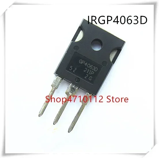 10 개/몫 IRGP4063D IRGP4063DPBF GP4063D IRGP4063 IGBT 600V 96A 330W TO-247 IC