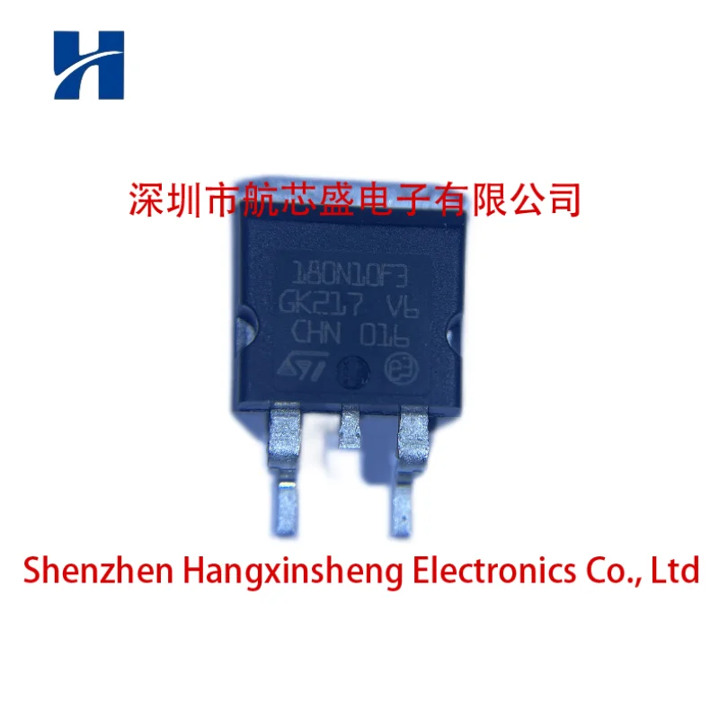 

5PCS STH180N10F3-2 180N10F3 TO-263-3 MOSFET N-CH 100V 180A H2PAK-2 Insulated gate field effect transistor Brand New Original