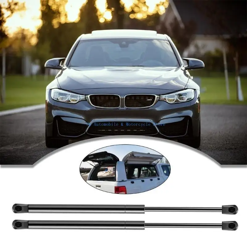 

270E 2Pcs Campers Top Toppers Window Lift Supports Rear Side Shock Struts Carbon Steel C16-08941 Truck Tool Bod Lid Support