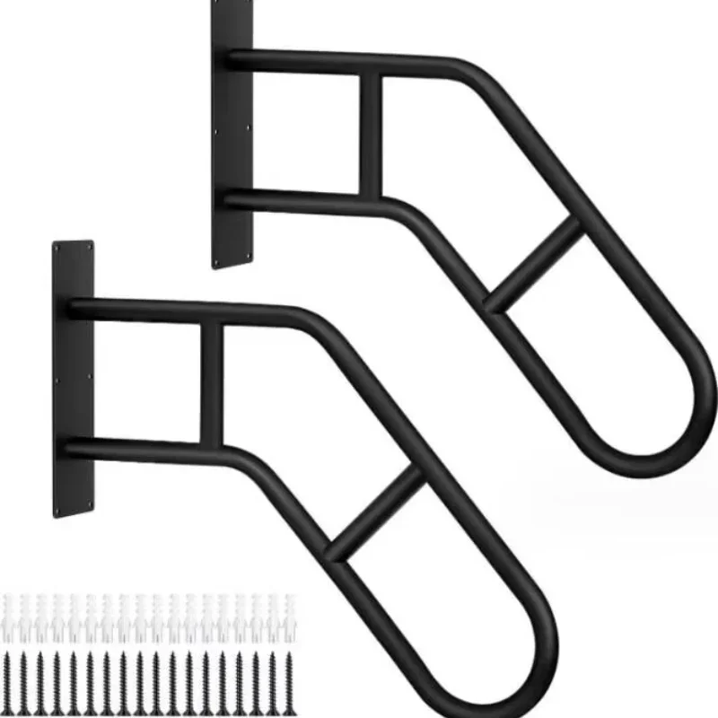 

Simple handrail wall hanging metal handrail door stair railing
