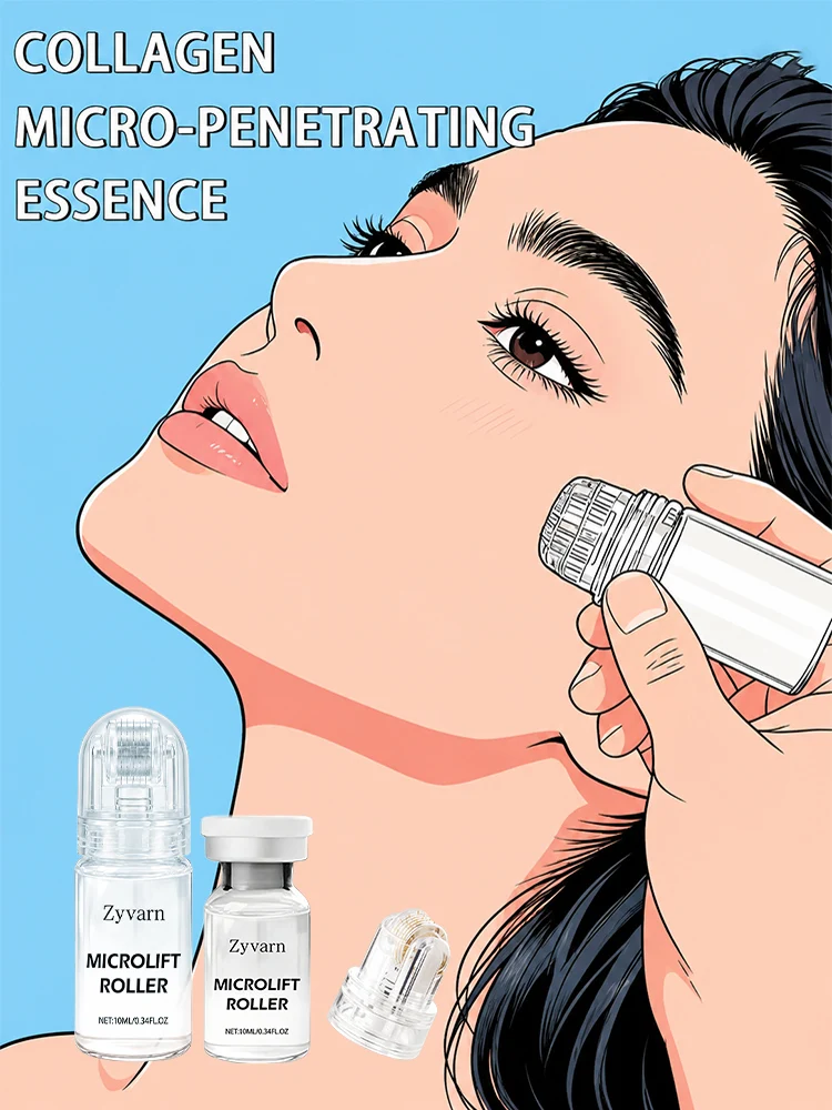 Generation-2 Anti-wrinkle Microneedling Serum for the face and anti-aging ≤0.1mm microneedling