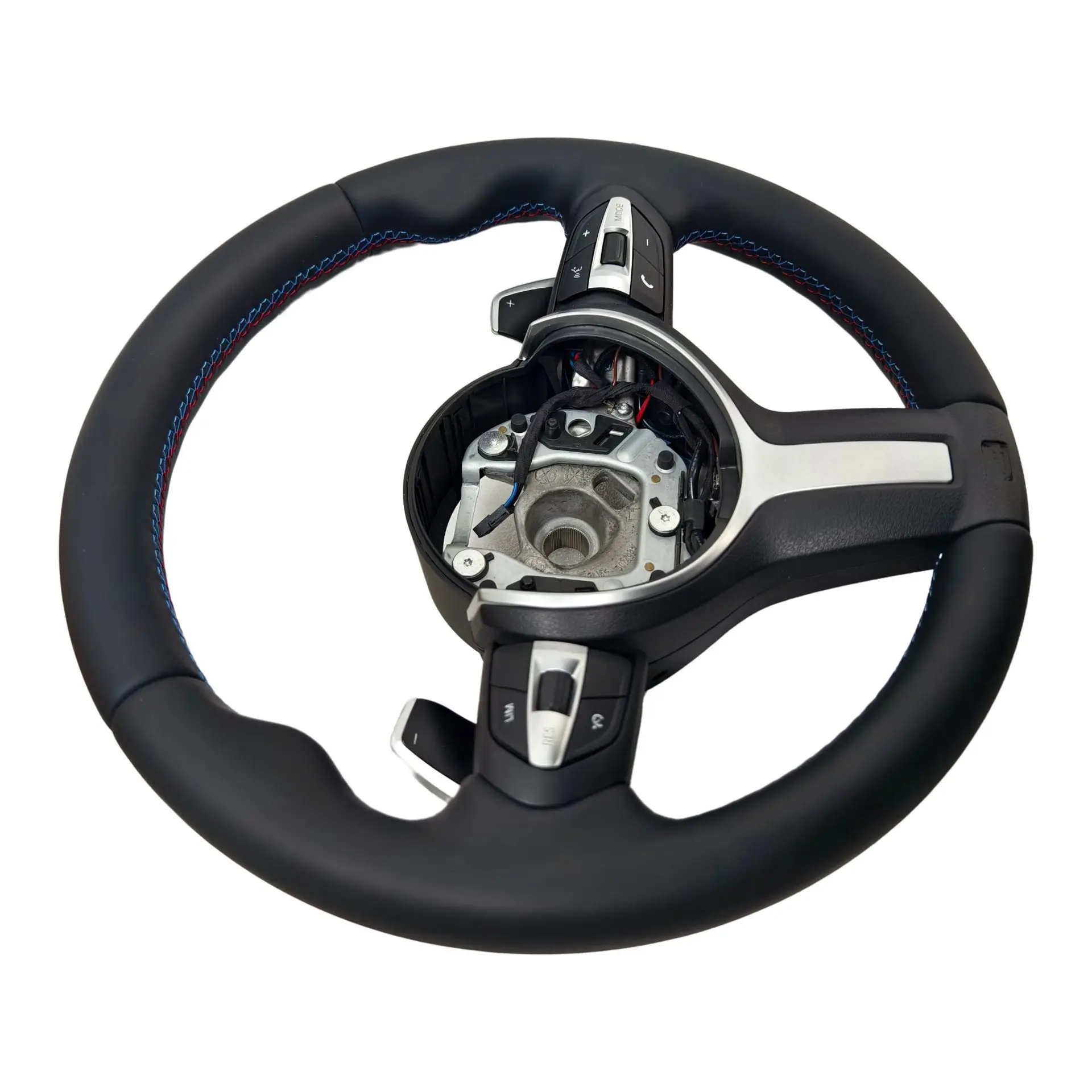 إنها مناسبة لتعديل عجلة القيادة F30 لسلسلة BMW 12345 X1 X2 X3 X4 X5 وX6 ملحقات السيارة التوجيهية #2