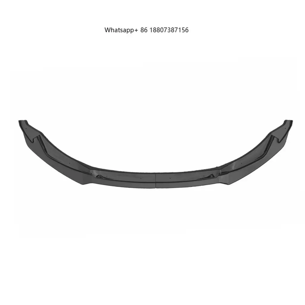 2015-2018 forBMW F80 M3 CS Glossy Black ABS &Carbon Grain Front Lip 2PCS
