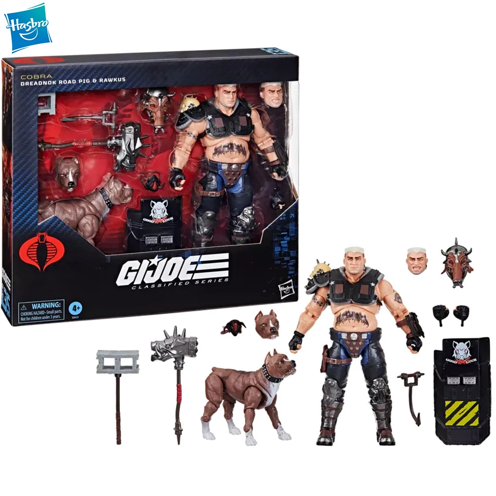 

Pre-Order Original Hasbro G.i. Joe Classified Series 135 Dreadnok Road Pig & Rawkus 6-Inch (150 Mm) Figure G0435