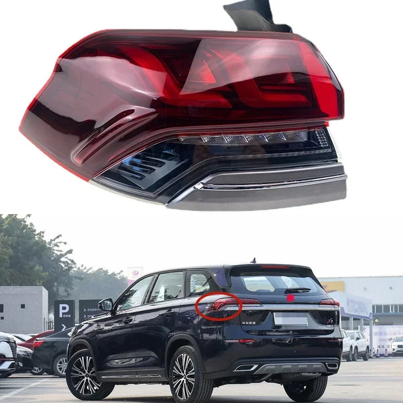 

Car Accessories For Changan oshan X7 / Geeker 2020 2021 Rear Outside Tail Light Assembly Stop Lights Parking Lamp Rear lamp