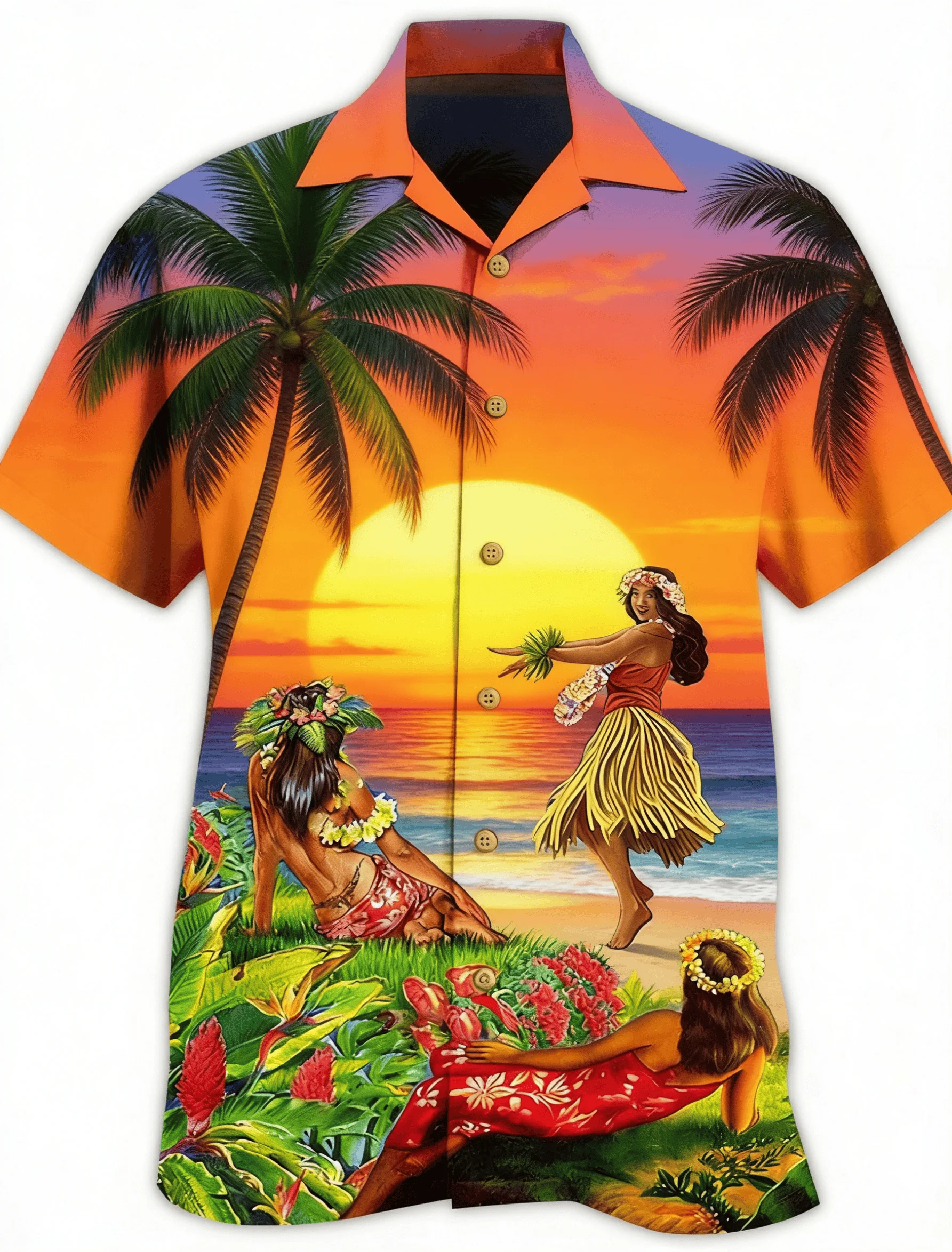 Summer Girl Off-road Vehicle Printed Thin Breathable Loose Outdoor Off-road Niche Personality Travel Versatile Casual Shirt