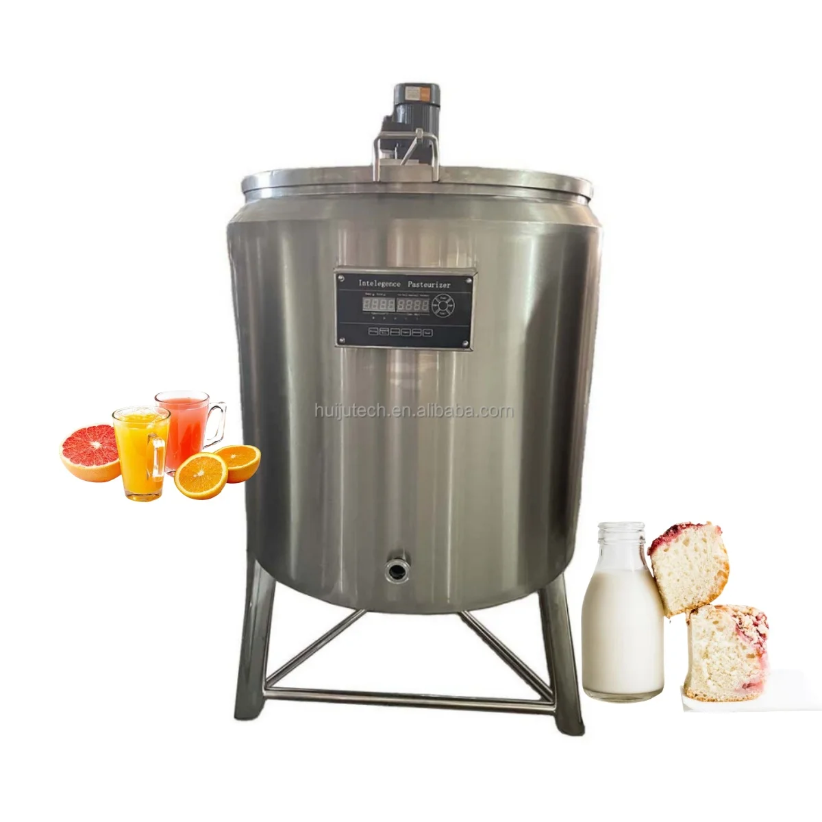 

10L 30L 50L Small Milk Pasteurizer Sterilization Tank/Small Scale Dairy Mini Milk Pasteurizer Juice Yogurt Making Machine HJSJ30