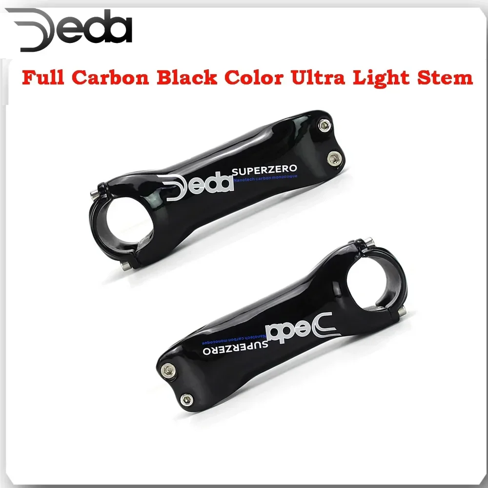 

Сверхлегкий велосипедный вынос из углеродного волокна DEDA — 6 ° или 17 ° Подъем | Длина от 60 до 130 мм. | для шоссейных и горных велосипедов