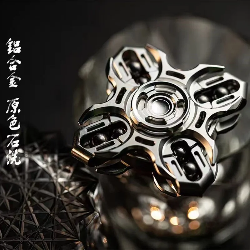 Segunda mão MOT Ice crystal titanium oráculo Fidget spinner