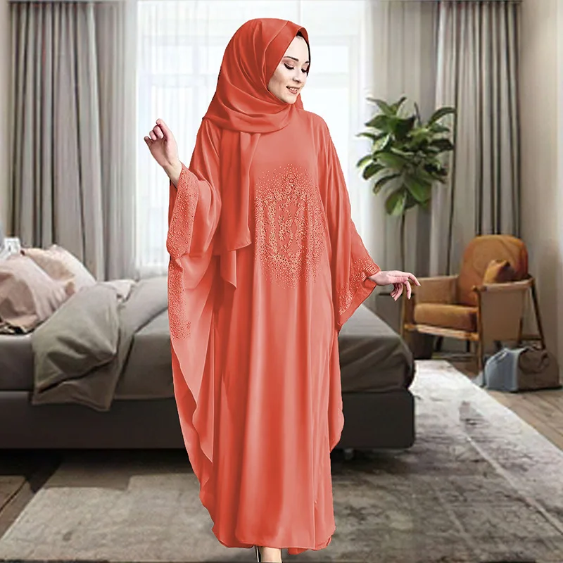 

Халат Boubou Djellaba Femme Abayas для женщин, Дубай, роскошное африканское мусульманское модное платье 2025 года, кафтан, марокканские вечерние платья