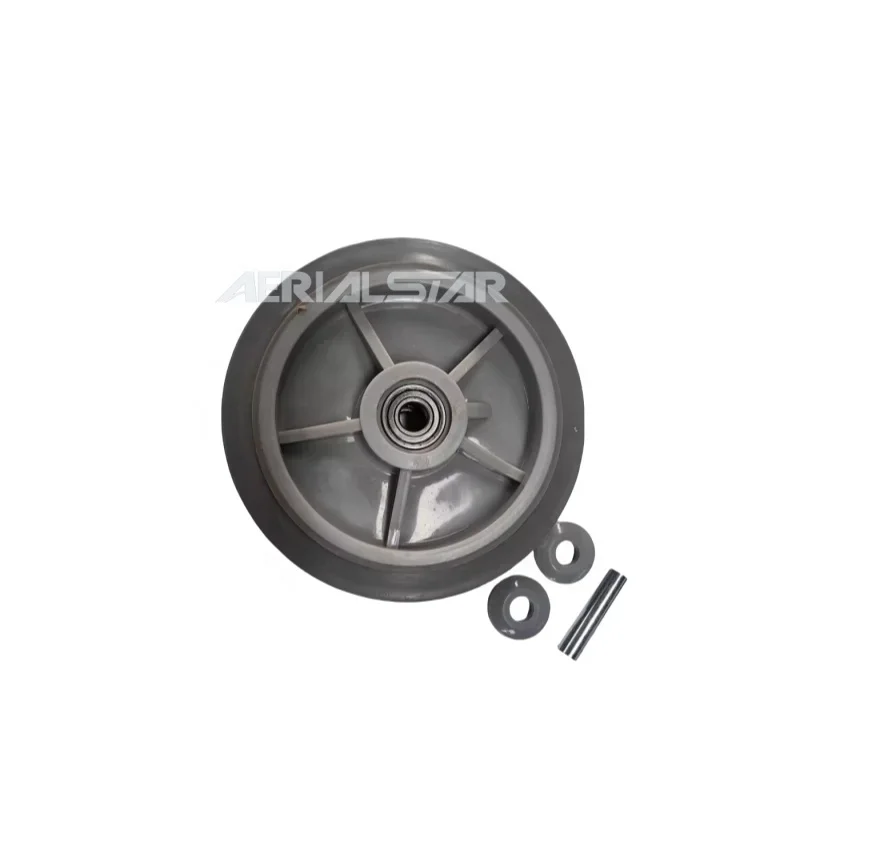 Aerialstar Replacement Load Wheel Kit 57787-SGT/57787-S 8x2 Inch for GENIE AWP20S/AWP30S/36S/25S/40S/30S/GL4/GL10/GL12/GL8 TPE