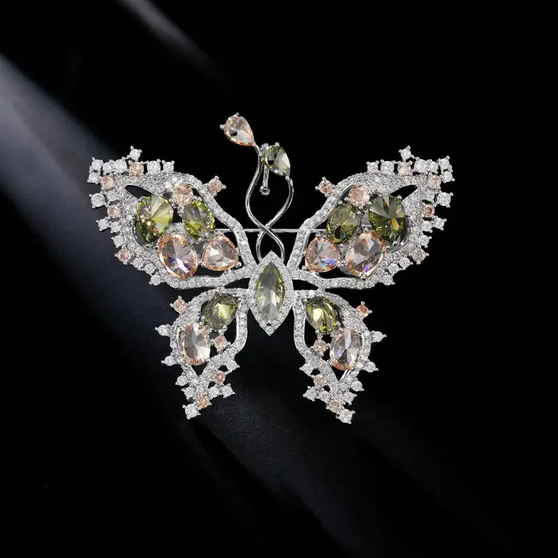 Корсаж с насекомыми, атмосферные универсальные изысканные аксессуары для одежды