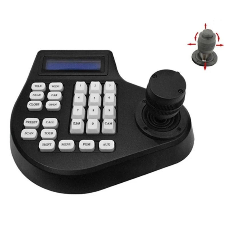 PTZ Camera Joystick Controller For Safety And Monitoring Solution