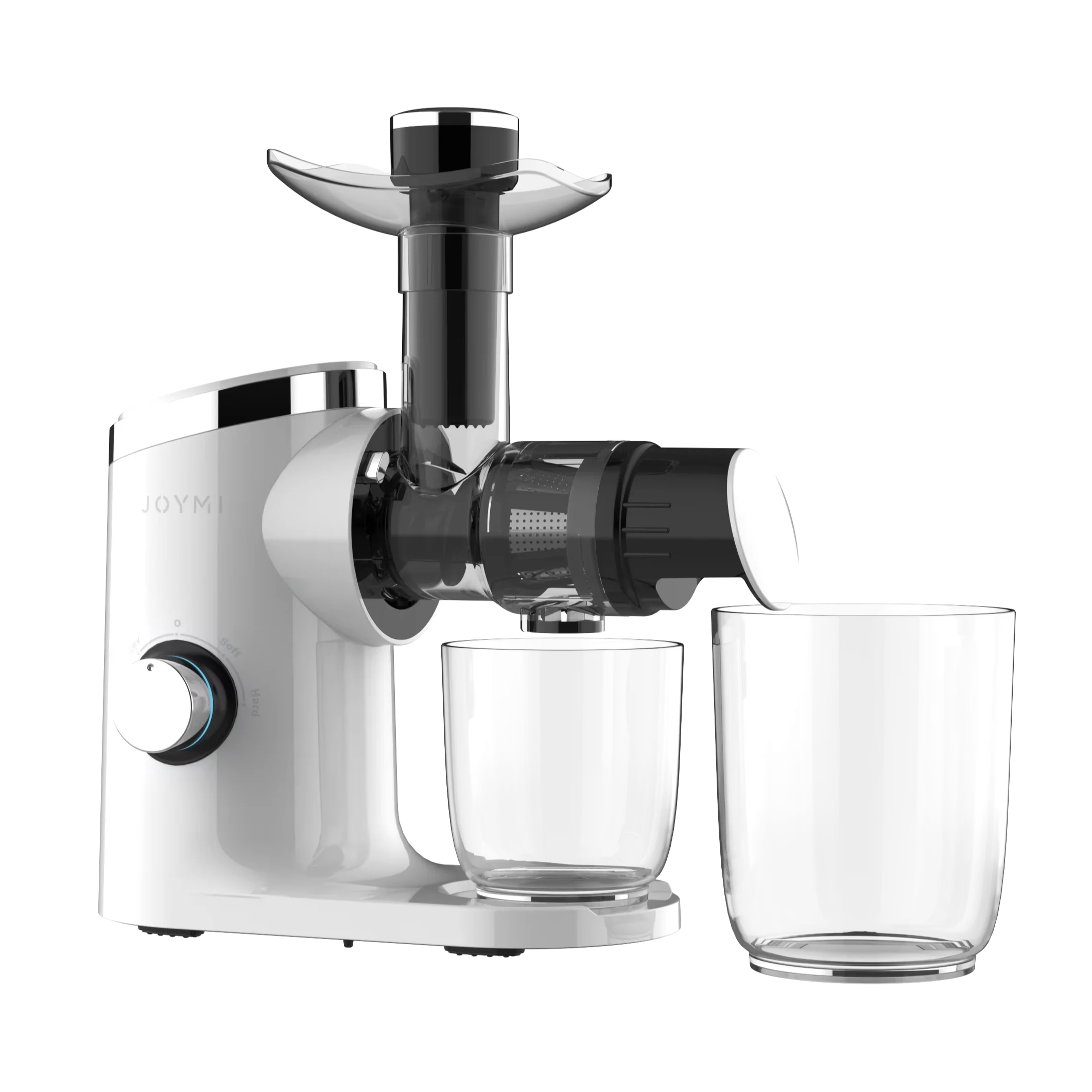 White Grey Black Horizontal Slow Juicer Cold Press Vegetable Masticating Juicer