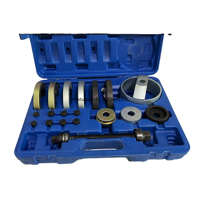 Completo Wheel Hub Bearing Remoção Tool Set, personalizado, Auto Repair, Manutenção Timing Tools, novo modelo, 19 pcs