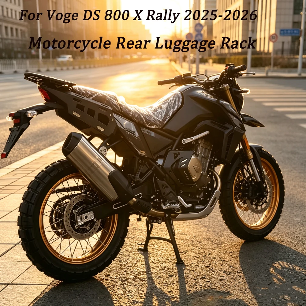 For Voge DS 800 X Rally Motorcycle Rear Luggage Rack DS800XRally DS800 X Cargo Rack Rear Carrier Support Bracket 2025-2026