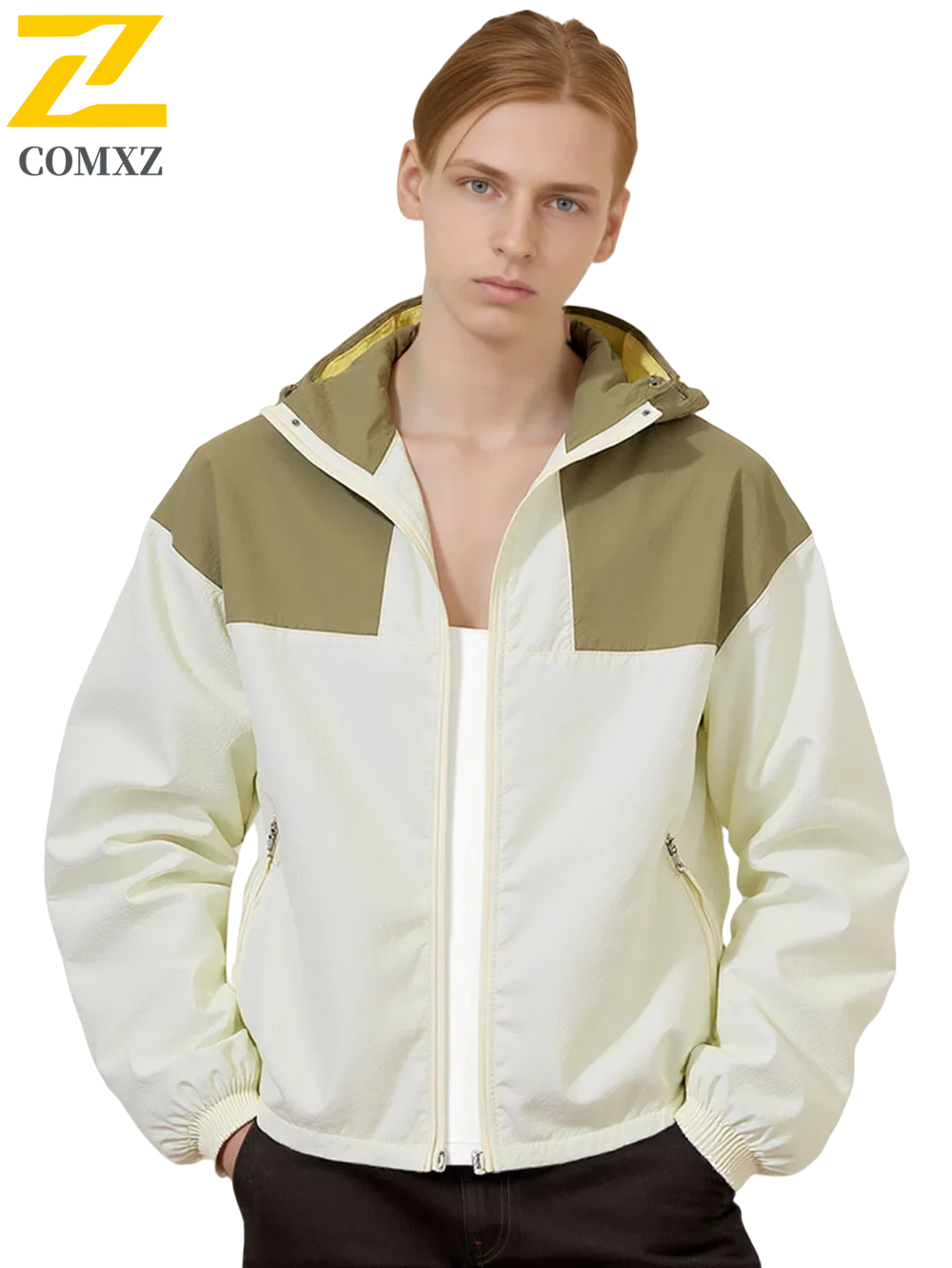 ​ 2025 Chaqueta de protección UV de verano - UPF50+ Camisa solar para deportes al aire libre, cortavientos con capucha transpirable de secado rápido