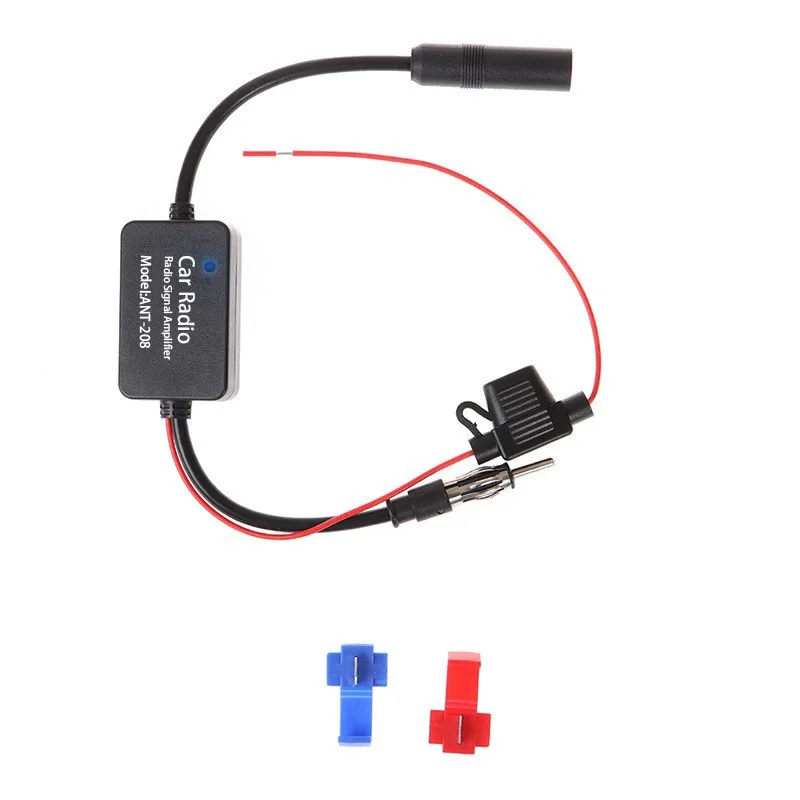 Car radio active antenna car radio 12V practical FM signal amplifier fm-ant208 antenna